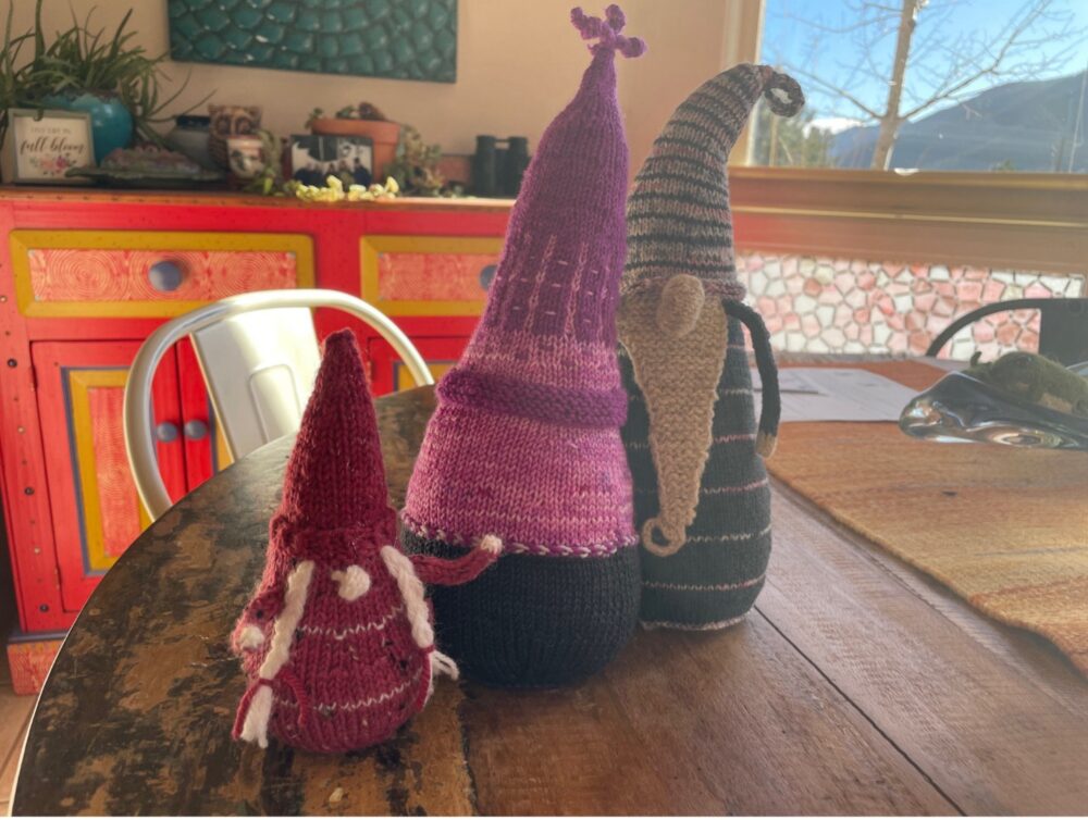 knitted gnome
