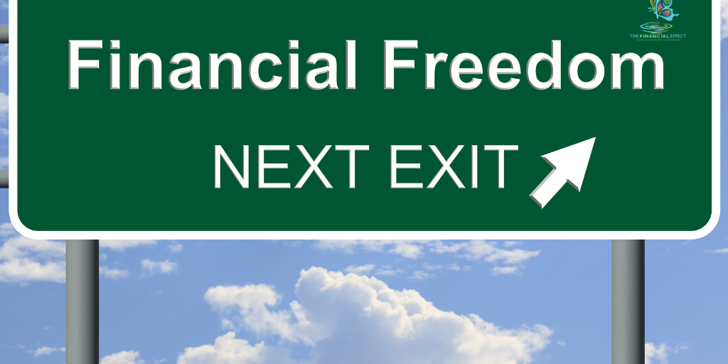 Financial Freedom Sign Graphic