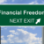 Financial Freedom Sign Graphic